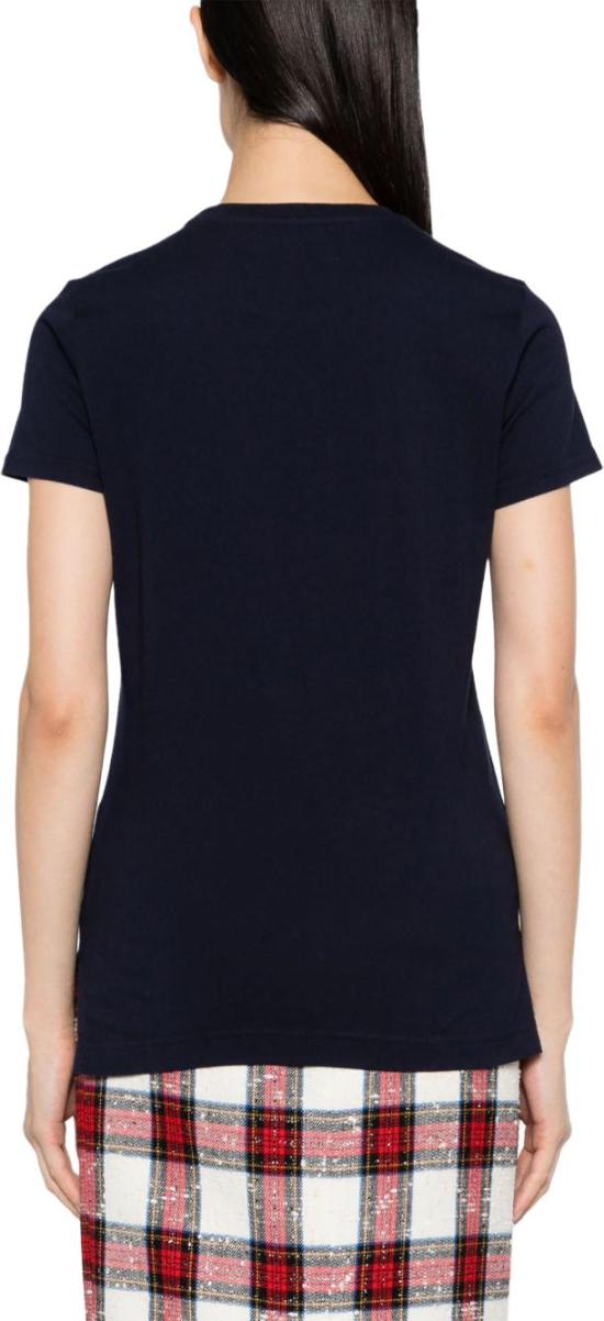  비비안웨스트우드 PERU 페루 ORB 반팔 티셔츠 3G010017 J001M K410 NAVY DOM - VIVIENNE WESTWOOD