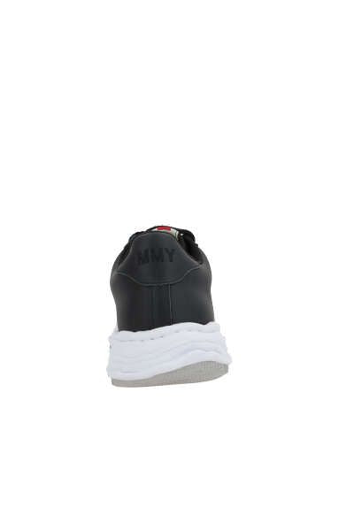  메종 미하라 야스히로 웨인 OG 솔 레더 로우탑 A07FW702 BLACK DOM - MAISON MIHARA YASUHIRO
