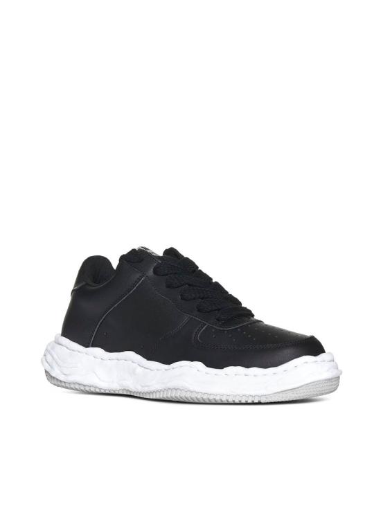  메종 미하라 야스히로 웨인 OG 솔 레더 로우탑 A07FW702 BLACK DOM - MAISON MIHARA YASUHIRO