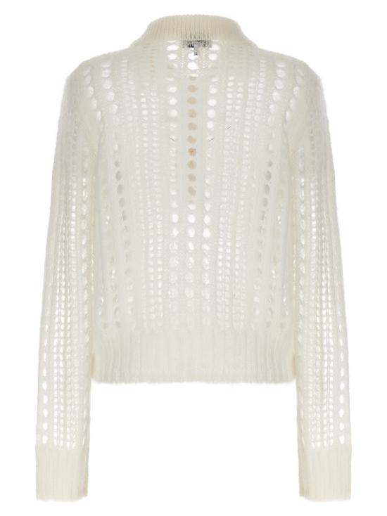  가니 폴로 티셔츠 K2072151 WHITE DOM - GANNI