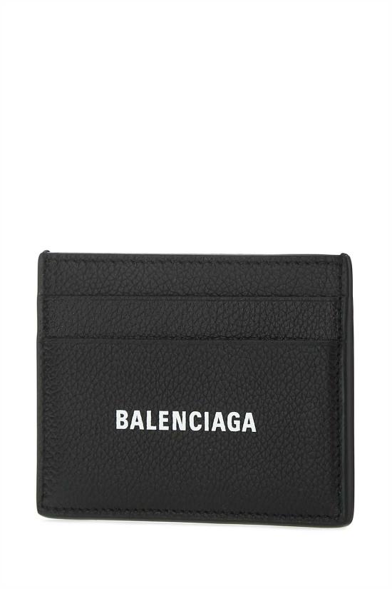 25FW 발렌시아가 캐쉬 카드 홀더 5943091IZI31090 BLACK DOM - BALENCIAGA