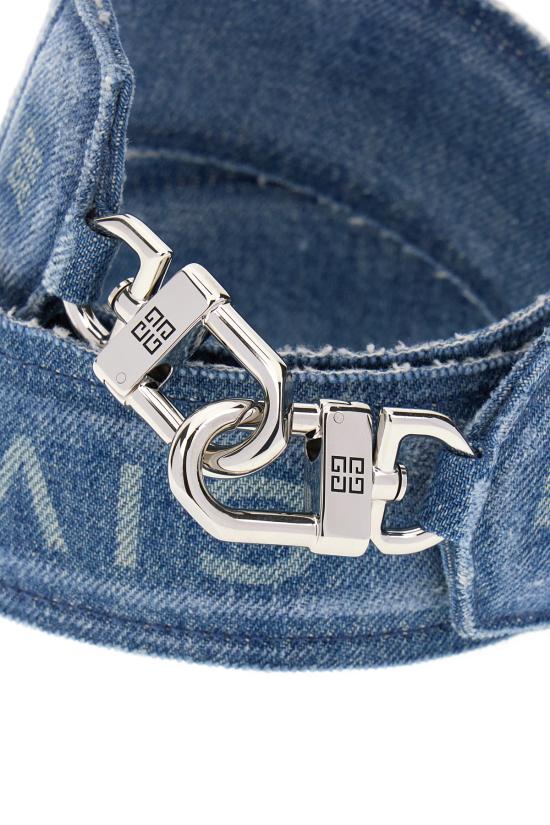  지방시 데님 로고 스트랩 BB60K1B1TC 420 - GIVENCHY