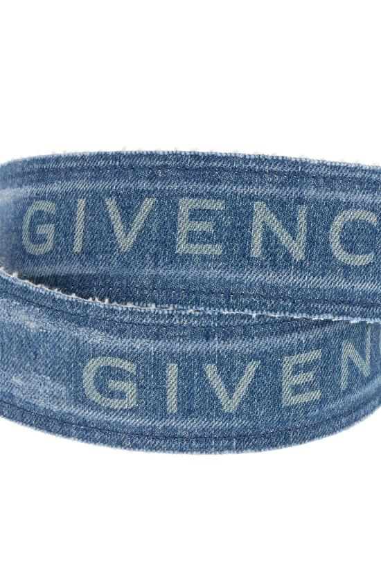  지방시 데님 로고 스트랩 BB60K1B1TC 420 - GIVENCHY