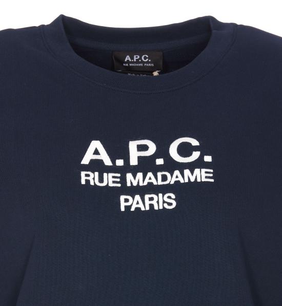  아페쎄 긴팔 티셔츠 COEZDF27561IAJ IAJ MARINE DOM - A.P.C.