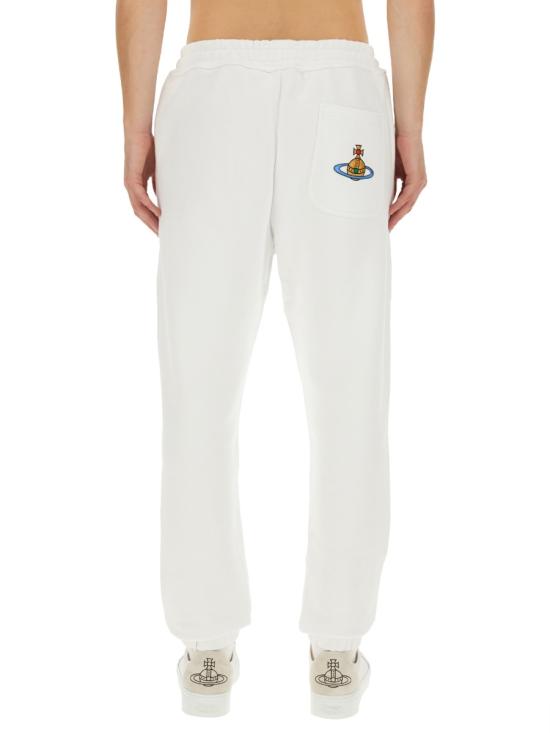  비비안웨스트우드 트레이닝/조거 팬츠 3J010008J0006A401 WHITE DOM - VIVIENNE WESTWOOD