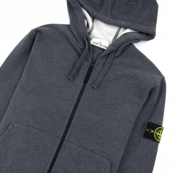  스톤 아일랜드 자켓 791561620V0M67 MELANGE DARK GREY DOM - STONE ISLAND