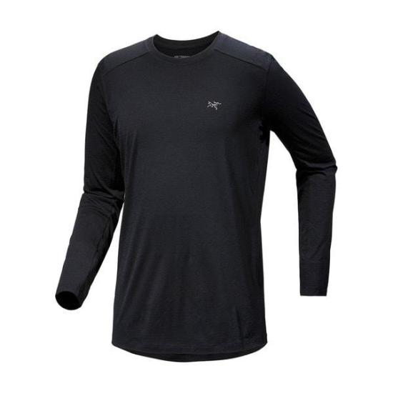  아크테릭스 이오니아 메리노 울 LS 맨 ATOFMX7732 BLACK DOM