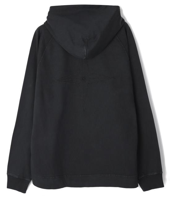  스톤 아일랜드 후드 티셔츠 781563355 V0129 BLACK DOM - STONE ISLAND
