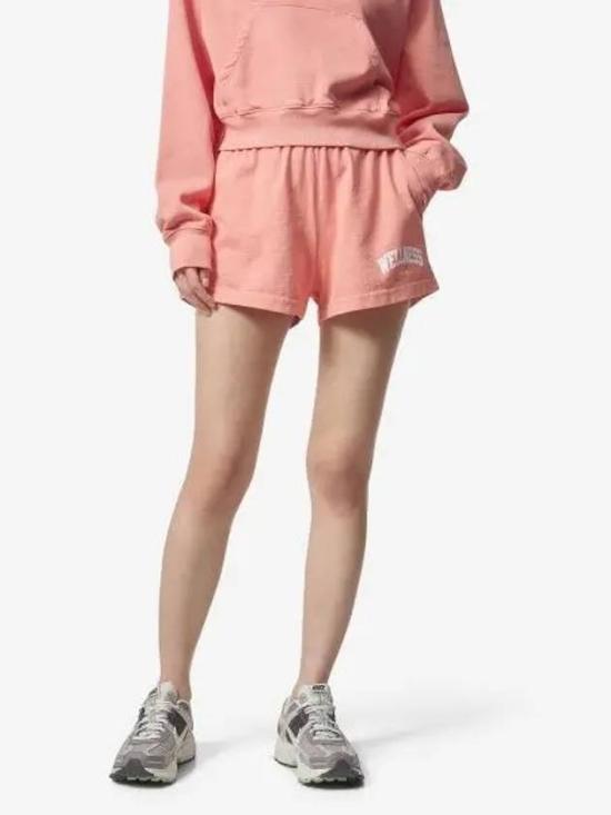  스포티앤리치 숏팬츠 SH884 SALMON WHITE DOM