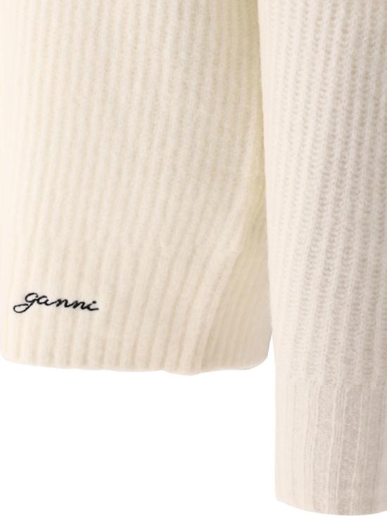  가니 스웨터 K1925135 WHITE DOM - GANNI