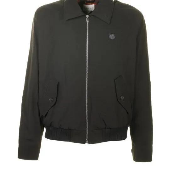 메종키츠네 봄버 자켓 LM02103WQ0062P199 BLACK DOM