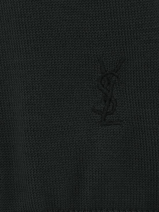  생로랑 터틀넥 755010 Y76GM 1000 BLACK DOM - SAINT LAURENT