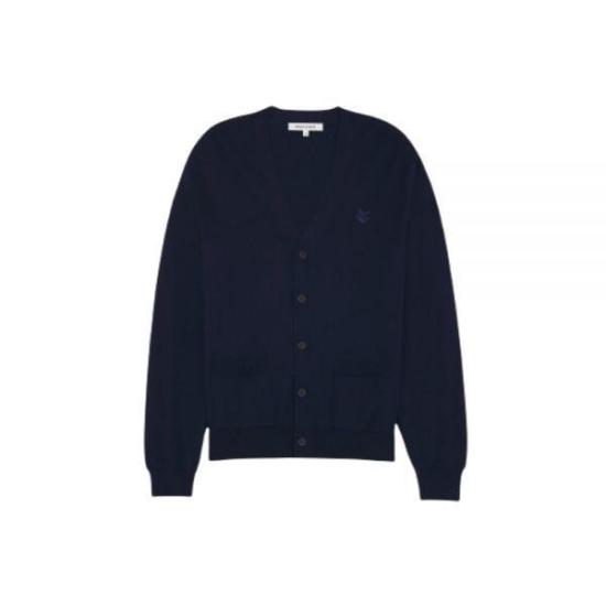 메종키츠네 가디건 MM00509KT1036 P476 INK BLUE DOM