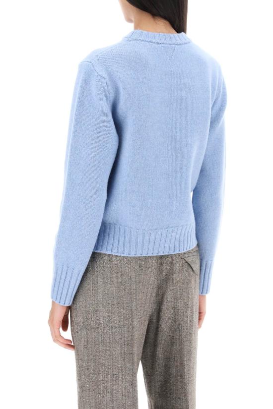  보테가베네타 놋 버튼 울 스웨터 749391 V33I0 4225 DOM - BOTTEGA VENETA