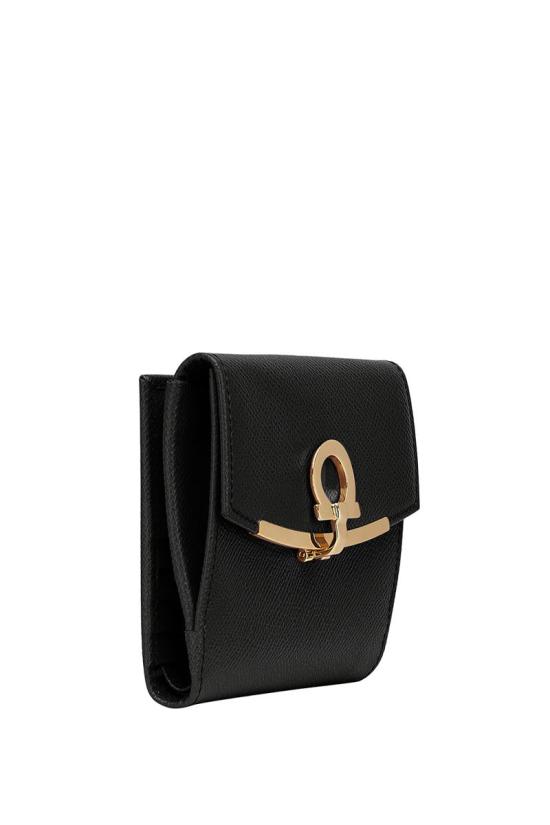 25FW 살바토레 페라가모 간치니 반지갑 22C877673998 DOM - SALVATORE FERRAGAMO