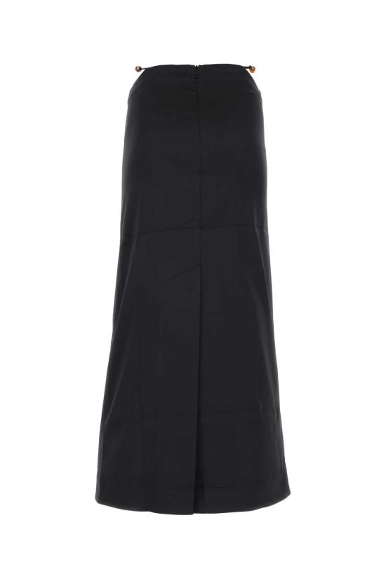  가니 롱 스커트 F8036099 BLACK DOM - GANNI