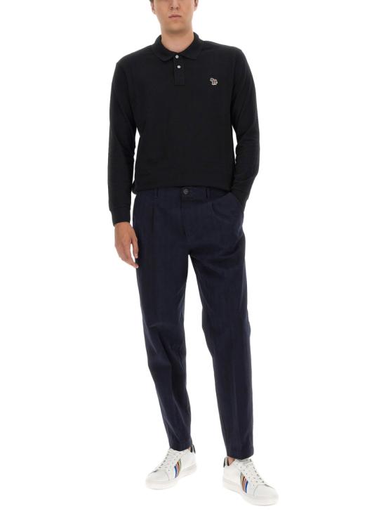  폴 스미스 폴로 티셔츠 M2R115LKZEBRA79 BLACK DOM - PAUL SMITH