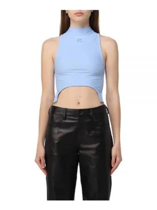  쿠레쥬 민소매 티셔츠 123JTO134PA0043 7005 DOM