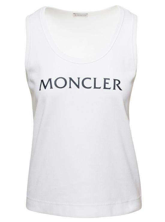  몽클레어 민소매 티셔츠 8P0000189A0D033 WHITE DOM