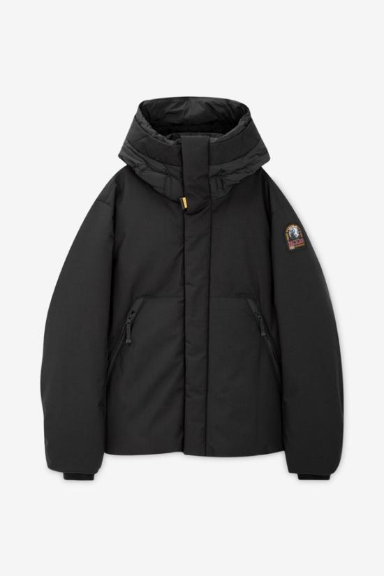  파라점퍼스 숏패딩 24FWPMPUUP01541 BLACK DOM