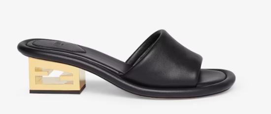  펜디 뮬/슬리퍼 8R8412 NBA F0QA1 BLACK DOM