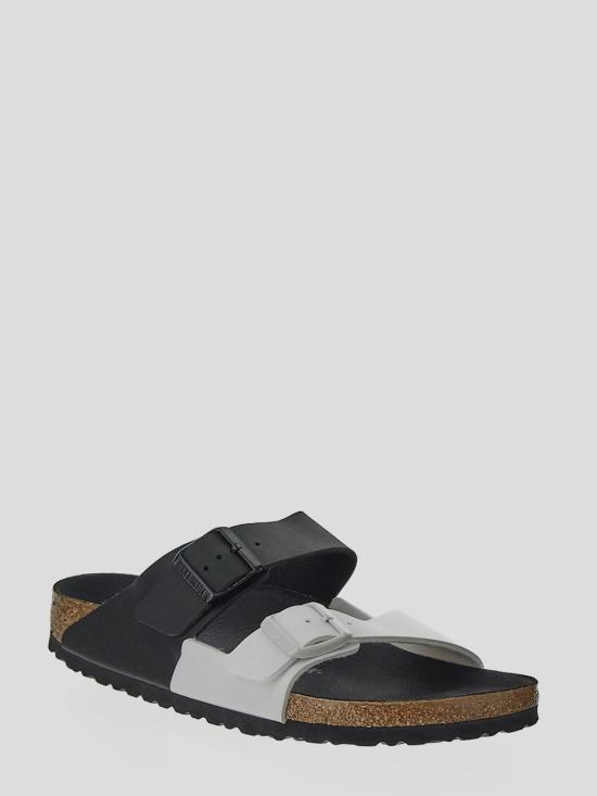  버켄스탁 샌들 1019712 BLACK WHITE DOM - BIRKENSTOCK