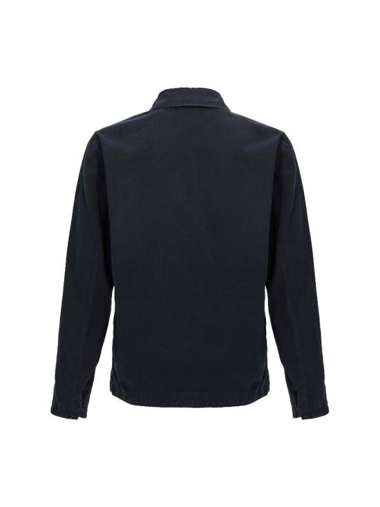  스톤 아일랜드 자켓 11501PANAMACOTTONOLDEFFECTOVERSHIRT811511501V0120 NAVY DOM - STONE ISLAND