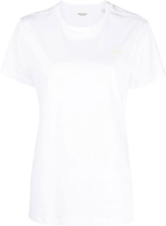 이자벨마랑 반팔 티셔츠 TS0070FA A1N98E 20WH WHITE DOM