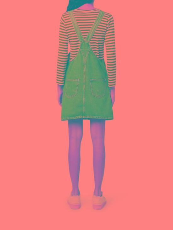  아페쎄 숏 원피스 COGUKF35009IAL DOM - A.P.C.