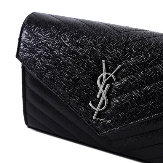  생로랑 숄더백 377828BOW021000 BLACK DOM - SAINT LAURENT