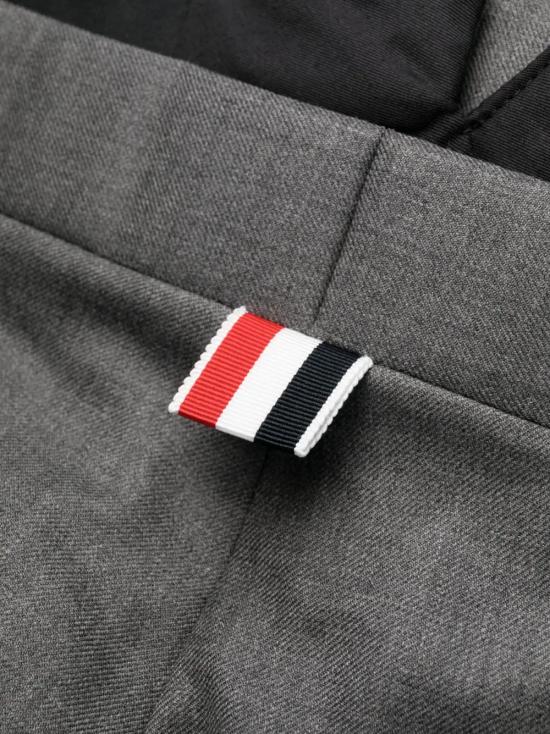  톰브라운 스트레이트 팬츠 FTC025V 00626 035 MED GRAY DOM - THOM BROWNE