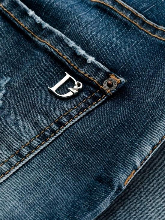  디스퀘어드2 데님 팬츠 S75LB0746S30685470 BLUE NAVY DOM - DSQUARED2