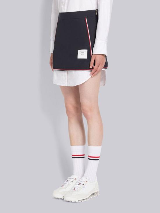  톰브라운 숏 스커트 FJK086AF0197415 NAVY DOM - THOM BROWNE