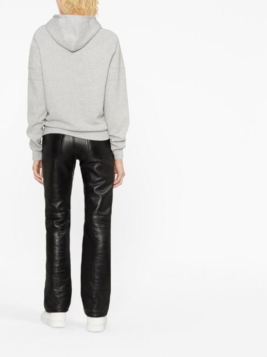  생로랑 후드 티셔츠 728319Y37GY1403 GRAY DOM - SAINT LAURENT