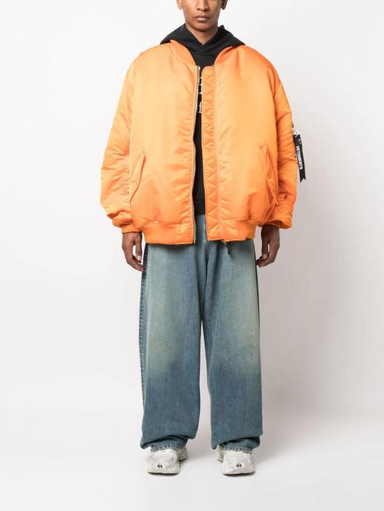  베트멍 자켓 UE63JA121OORANGE DOM - VETEMENTS