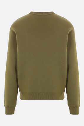  메종키츠네 볼드 폭스 헤드 패치 컴포트 스웨트셔츠 MM00316KM0307 P384 MILITARY GREEN DOM - MAISON KITSUNE