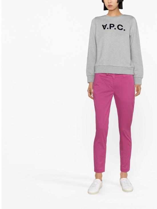  아페쎄 긴팔 티셔츠 COFAXF27644PLA PLA HEATHERED GREY DOM - A.P.C.