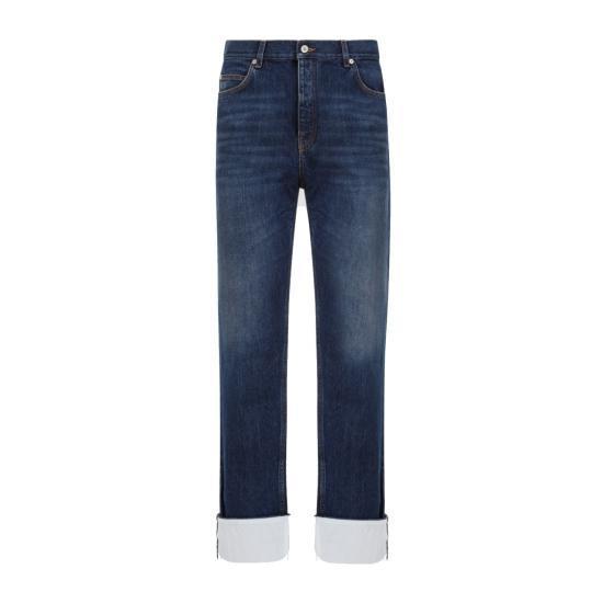  로에베 데님 팬츠 H526Y11W09 8383 WASHED INDIGO DOM