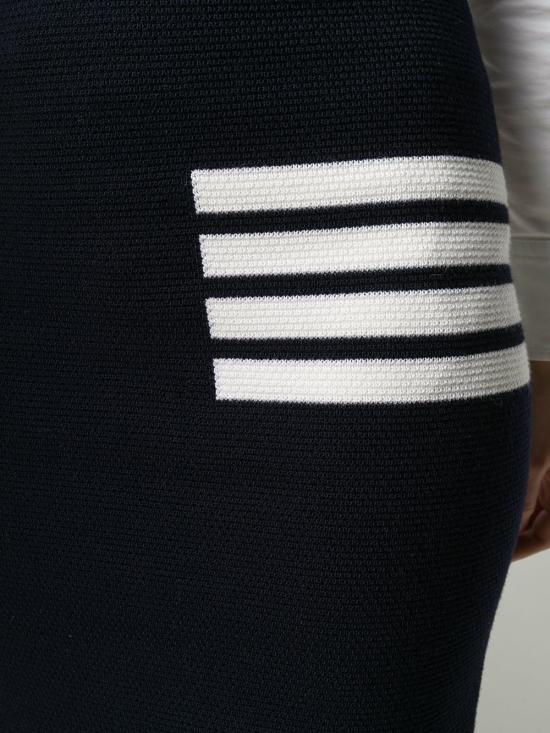  톰브라운 미디 스커트 FKK061A00014415 NAVY DOM - THOM BROWNE