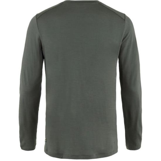 26SS 피엘라벤 아비스코 울 롱 슬리브 티셔츠 87194 BASALT DOM - FJALLRAVEN
