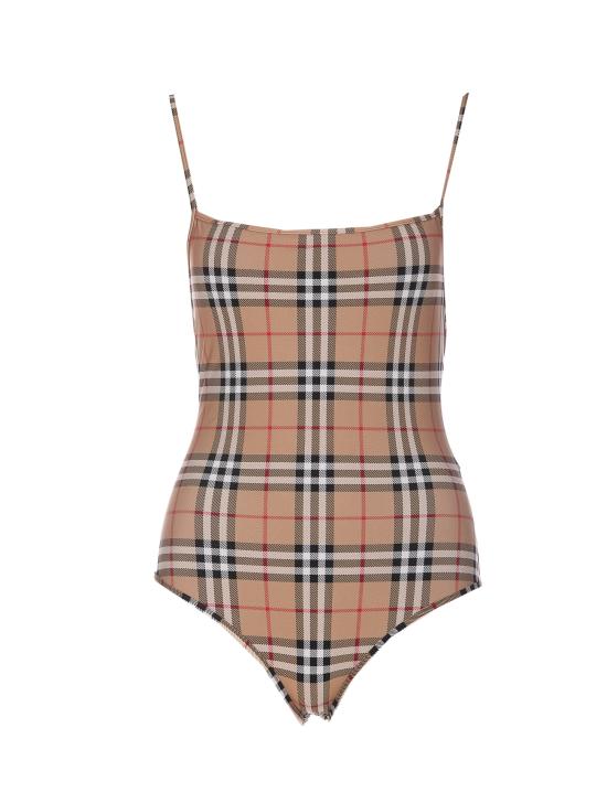  버버리 빈티지 체크 패턴 원피스 수영복 8009009 DOM