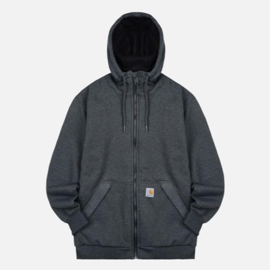  칼하트 자켓 104078024 CARBON HEATHER BLACK DOM