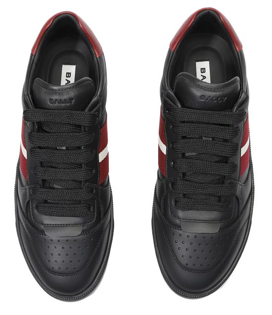  발리 스니커즈 MSK08YVT179 I9C4 BLACK RED DOM - BALLY