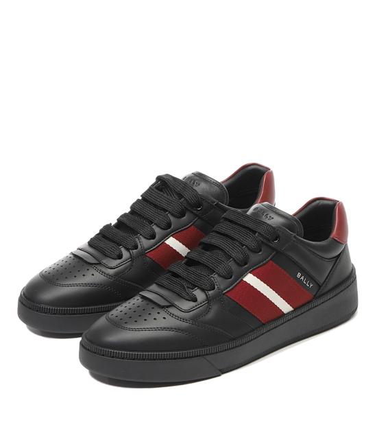  발리 스니커즈 MSK08YVT179 I9C4 BLACK RED DOM - BALLY