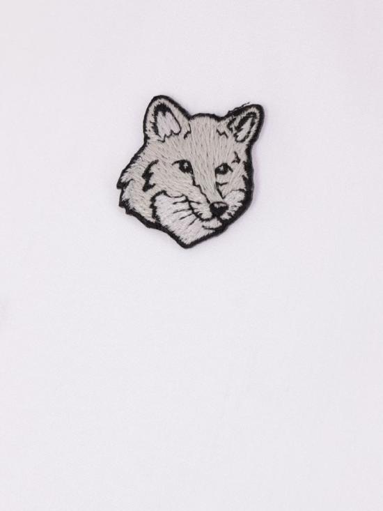  메종키츠네 긴팔 셔츠 MM00412WC5010P100 WHITE DOM - MAISON KITSUNE