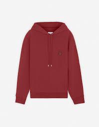  메종키츠네 볼드 폭스 헤드 패치 오버사이즈 후드 LM00705KM0001P656 DOM