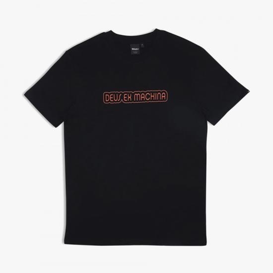  데우스 반팔 티셔츠 DMS231194BBLK BLACK DOM