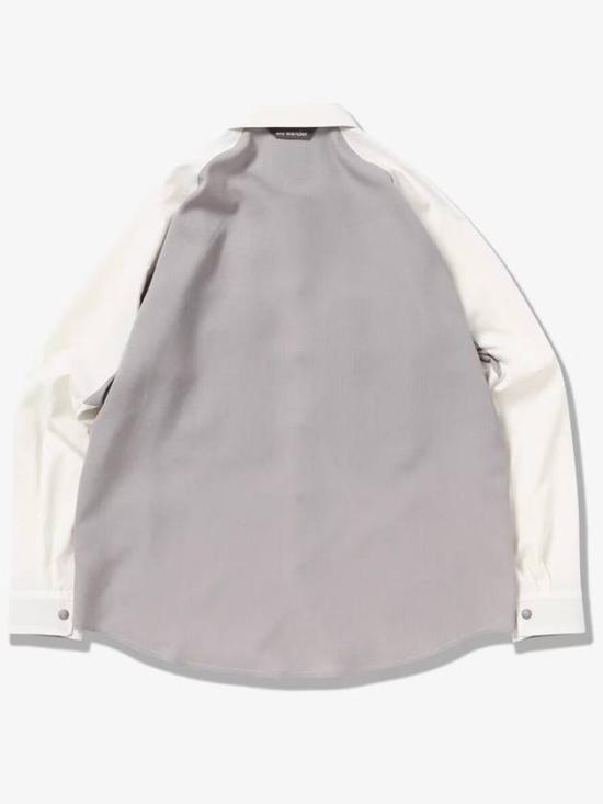  앤드원더 긴팔 셔츠 5744153126031 OFF WHITE DOM - AND WANDER