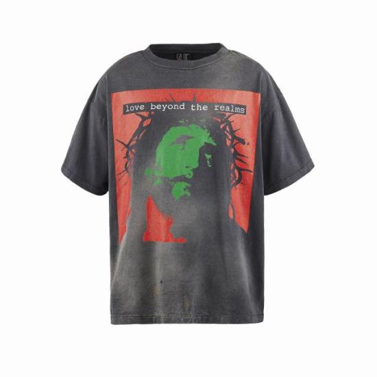  세인트 미카엘 반팔 티셔츠 SMYS80000C23BLACK DOM