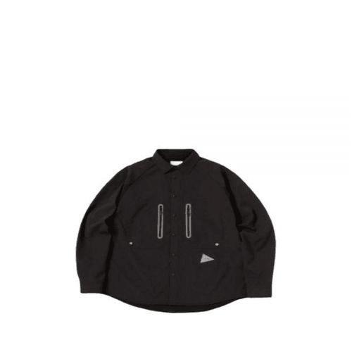  앤드원더 긴팔 셔츠 5744153126010 BLACK DOM